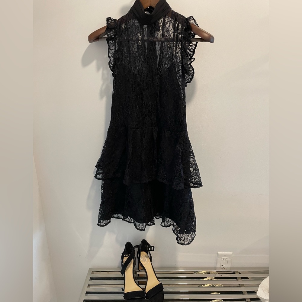 NWT - BCBG MaxAsria Lace Litte Black Dress